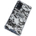 NHL Los Angeles Kings Camo Galaxy S20 FE Clear Case